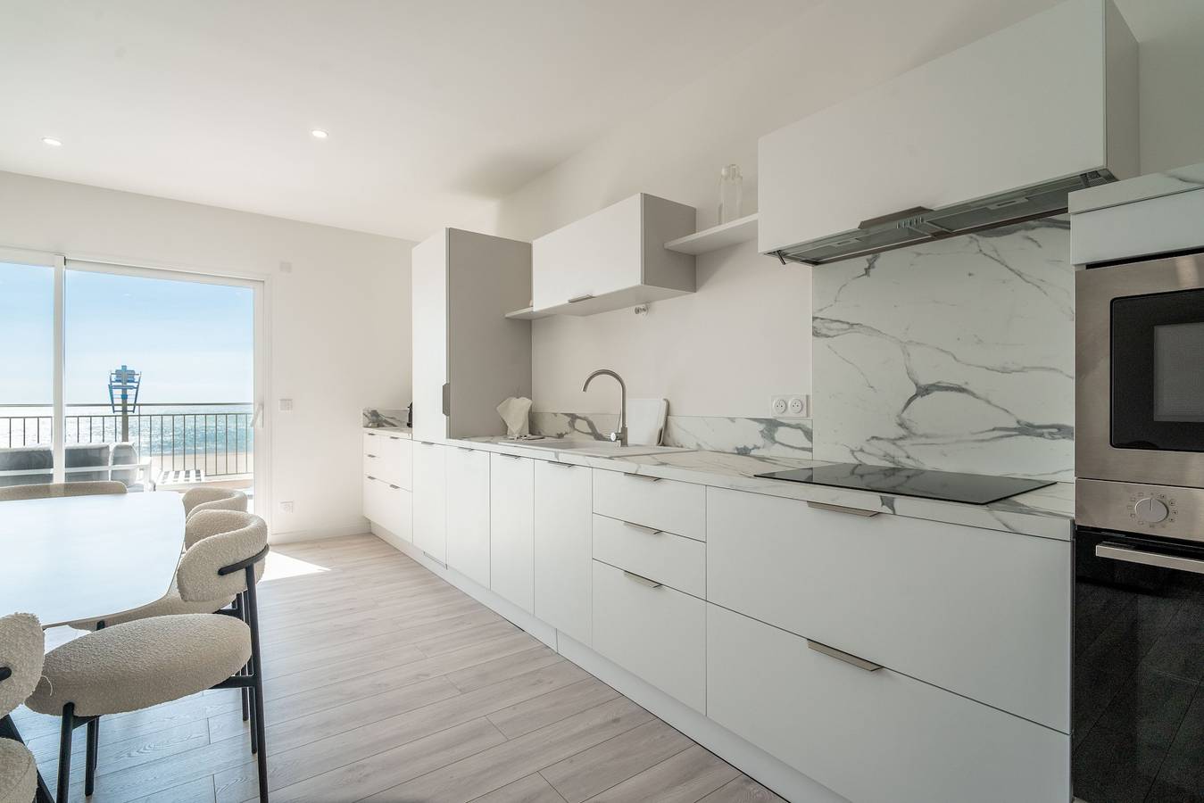 Ferienhaus 'Face À La Mer 3' mit Meerblick, privater Terrasse und Klimaanlage in Port-la-Nouvelle, Mittelmeerküste (Frankreich)