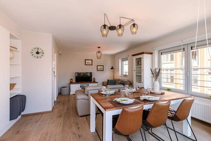 Ferienwohnung für 4 Personen, mit Terrasse und Balkon/Terrasse, kinderfreundlich in Oostende