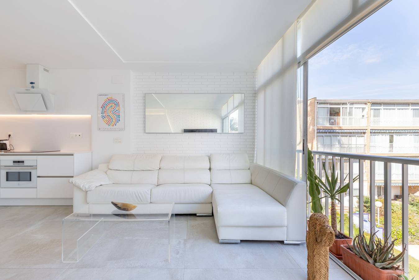 Ganze Wohnung, Ferienwohnung 'Albir Playa' mit Meerblick, Wlan und Klimaanlage in L'Albir, Alfàs del Pi