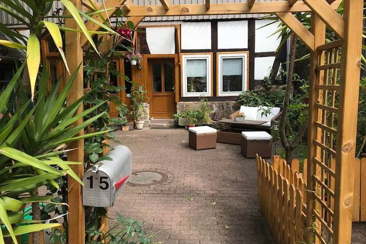 Ferienwohnung für 4 Personen, mit Balkon und Sauna sowie Garten in Uslar