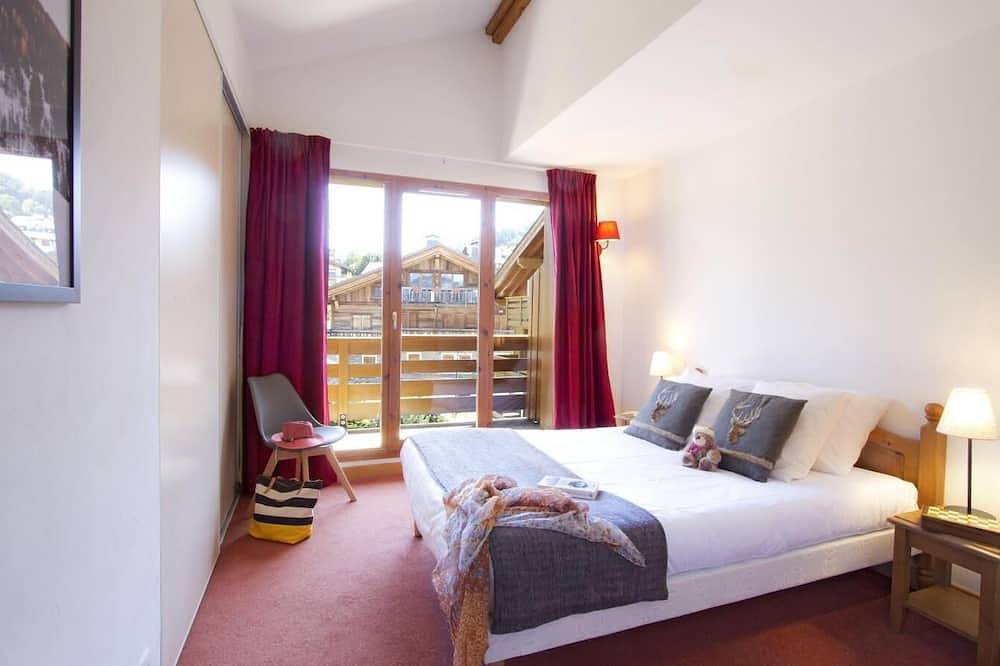 Ganze Wohnung, Wifi, 300 m von den Skipisten, Fitness, Schwimmbad, Balkon, Fernseher, Skiraum, 28m² in Praz-sur-Arly, Pays du Mont-Blanc