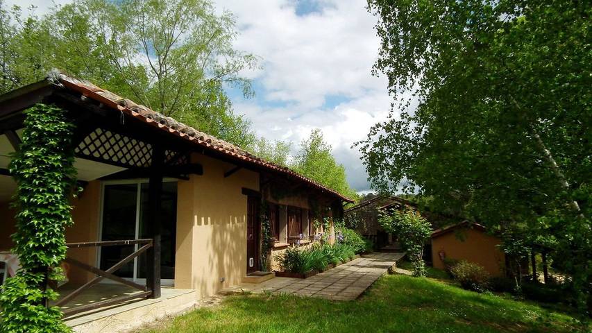 Maison de vacances pour 10 personnes, avec piscine et jardin, animaux acceptés