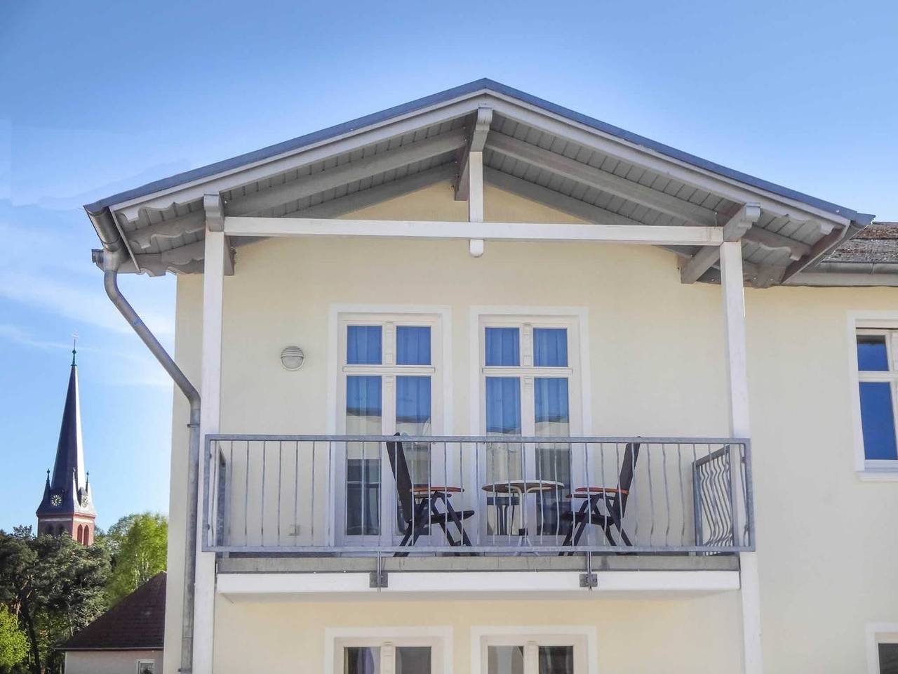 Ganze Wohnung, Haus Miramar 26 - mit Dampfbad und Sauna im Haus in Drei Kaiserbäder, Ahlbeck