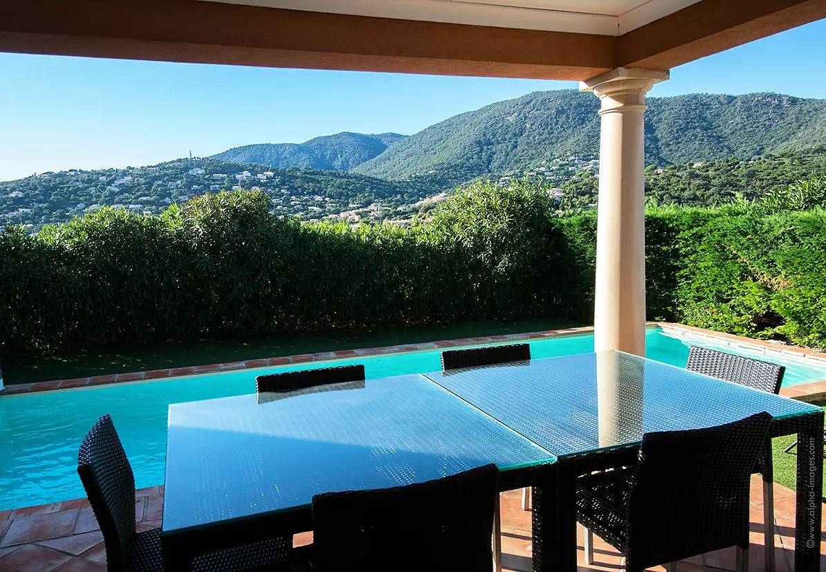 Villa 4 Zimmer 6/8 Personen mit Pool in Cavalaire-sur-Mer, Parc national Port-Cros