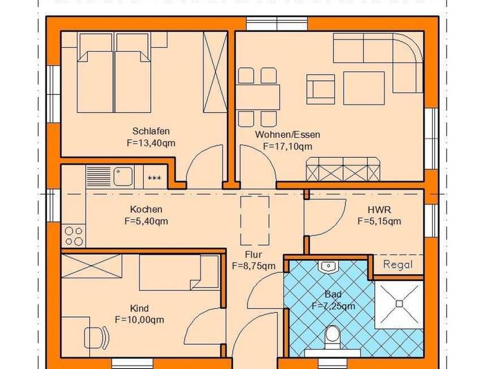 Ferienhaus für 4 Personen, mit Garten, mit Haustier in Kloster Lehnin - 3