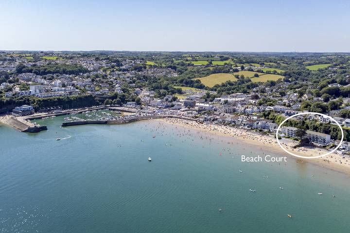 Ferienwohnung für 2 Personen, mit Meerblick und Ausblick sowie Balkon in Wales - 4