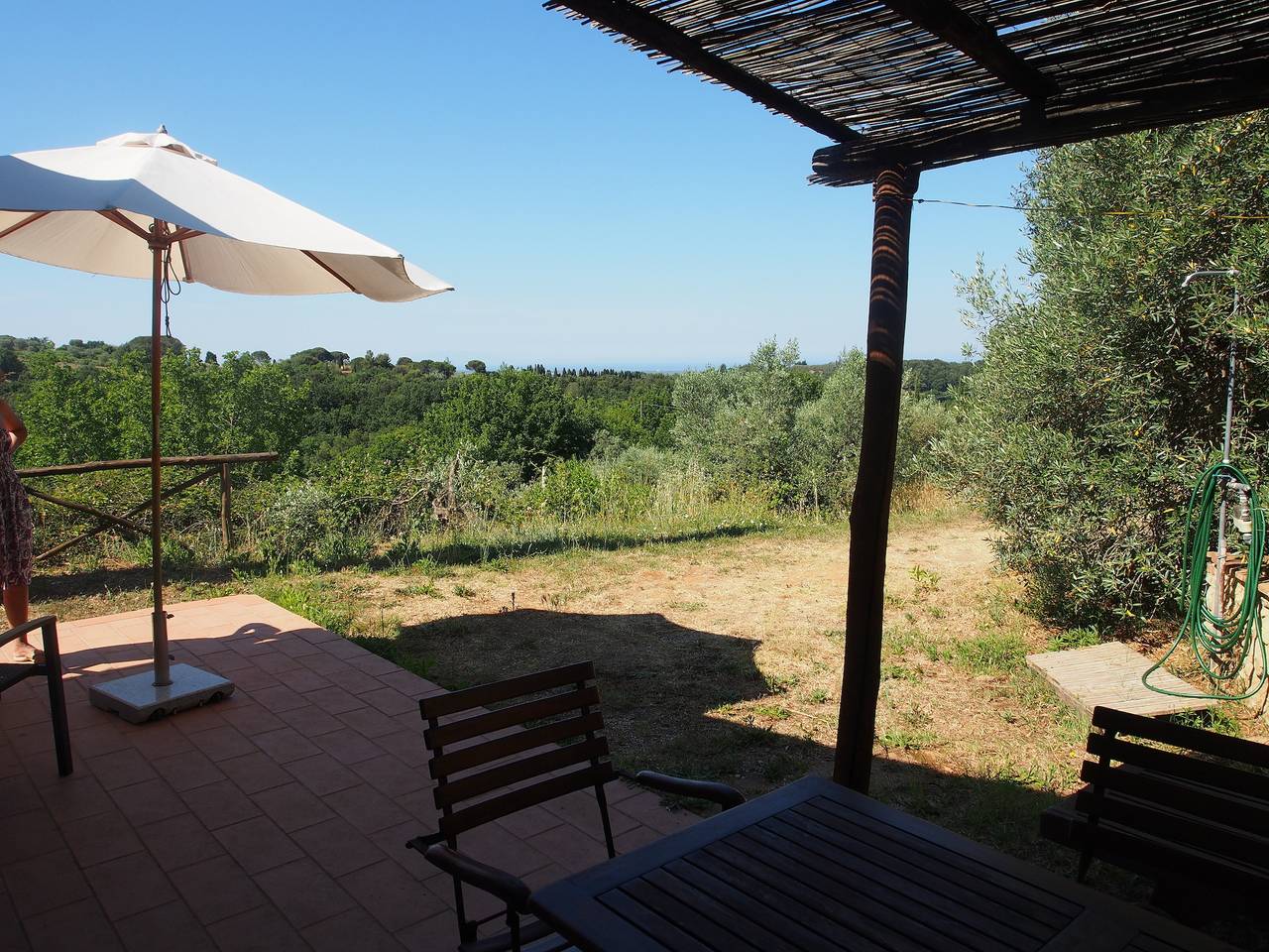 Casa vacanza per 4 persone con terrazza in Guardistallo, Costa degli Etruschi