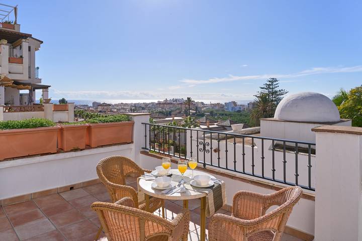 Lejlighedshotel for 3 personer med have in Almuñecar, Costa Tropical