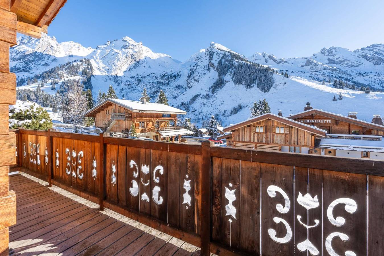Superbe Chalet avec vue imprenable sur les Aravis in Lac des Confins, La Clusaz