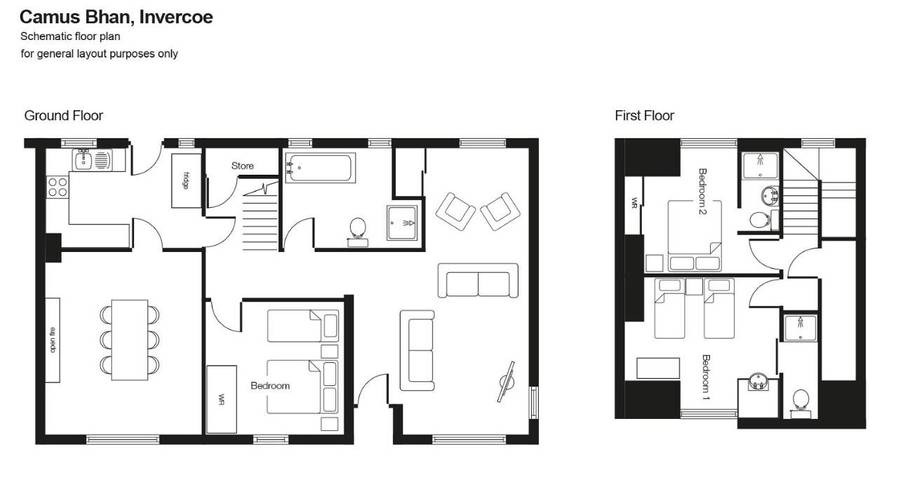 Location de vacances pour 7 personnes, animaux acceptés à Glencoe - 2