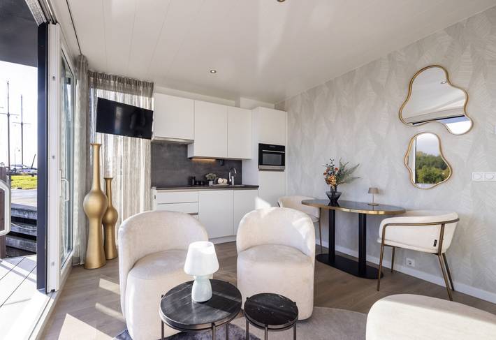 Boot für 4 Personen, mit Terrasse am Ijsselmeer - 3