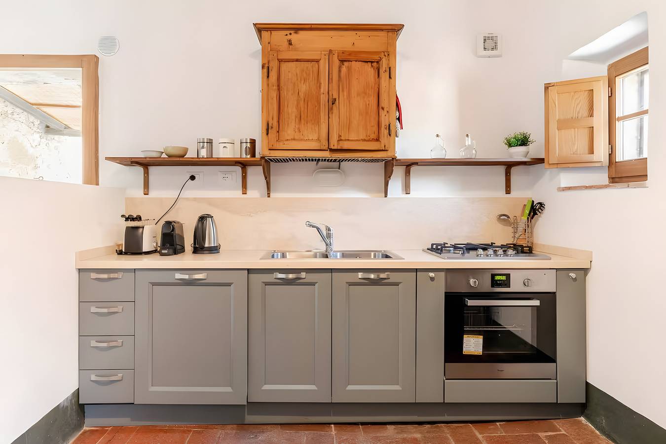 Ganze Wohnung, Apartment 'La Bandita Agriturismo' mit Gemeinschaftsgarten, Wlan und Klimaanlage in Siena, Siena Provinz