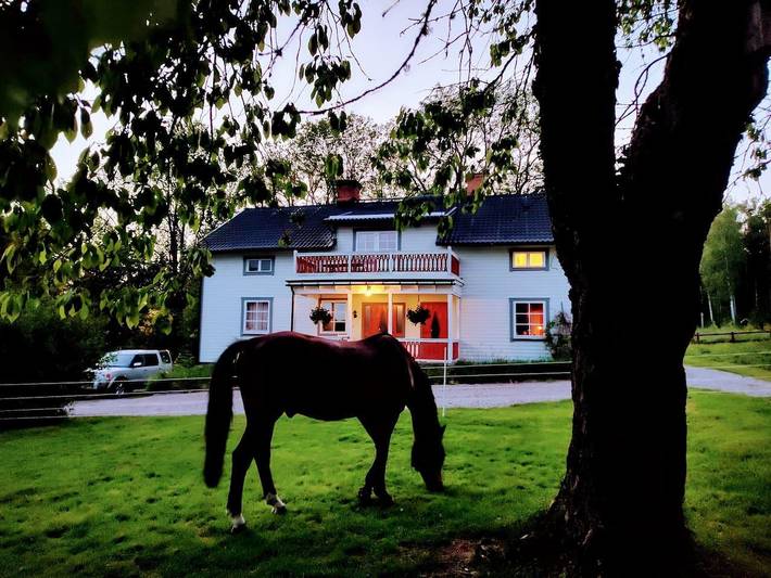 Ferienhaus für 12 Personen, mit Balkon und Whirlpool sowie Garten in Dalarna