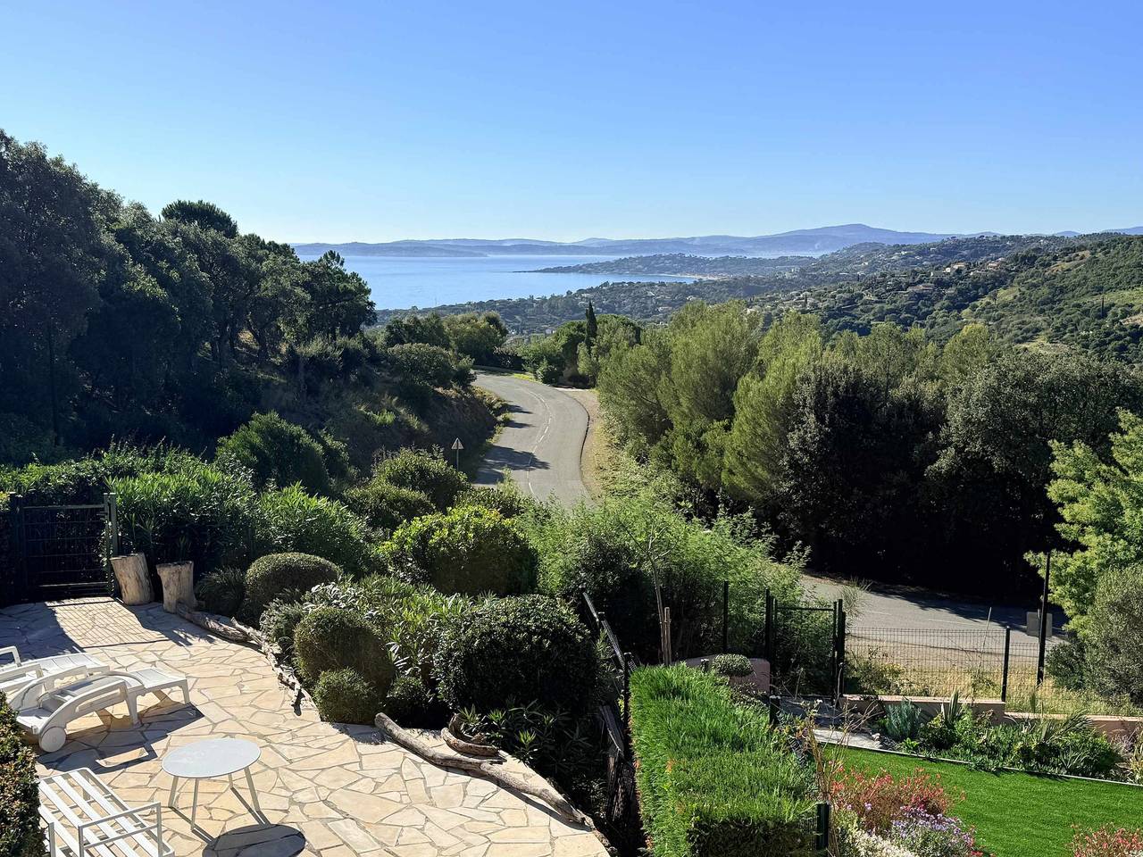 House with sea view in Roquebrune-sur-Argens, Mediterranean Coast (France)