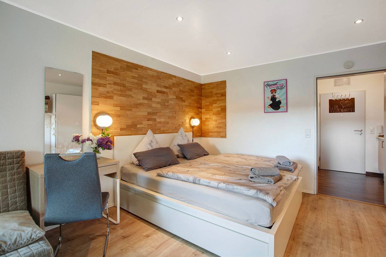 Ganze Wohnung, Ferienwohnung "Magjar" mit Balkon und Wlan in Küssaberg, Landkreis Waldshut