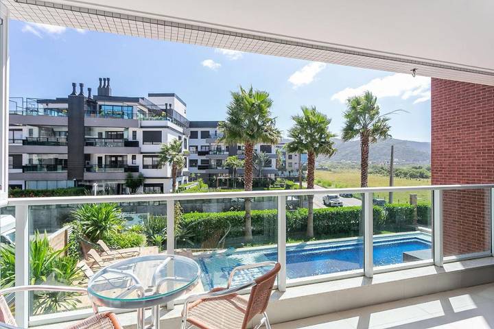 Vakantieappartement voor 3 personen, with tuin and balkon as well as zwembad - 1