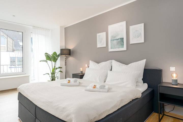 Ferienwohnung für 4 Personen, mit Terrasse und Ausblick, kinderfreundlich