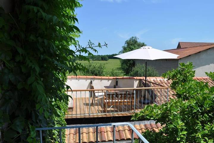 Gîte pour 4 personnes, avec jardin et vue à Cortambert - 4