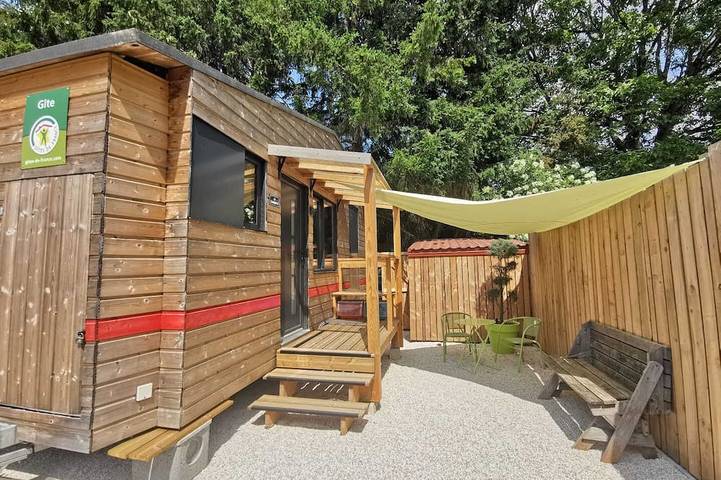 Maison de vacances pour 4 personnes, avec Jardin