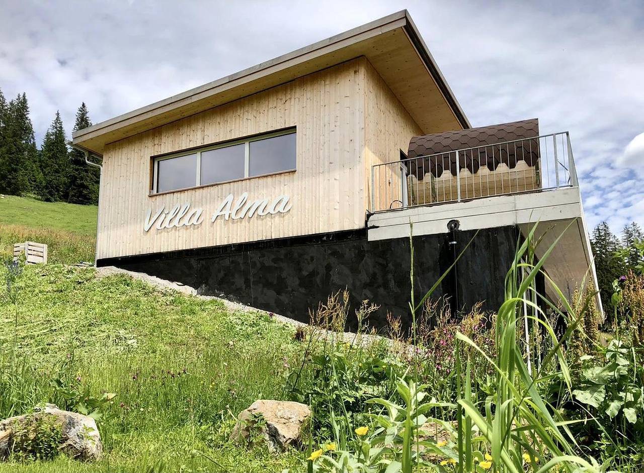 Geheel vakantieappartement, Villa Alma in Warth, Bregenzerwoud