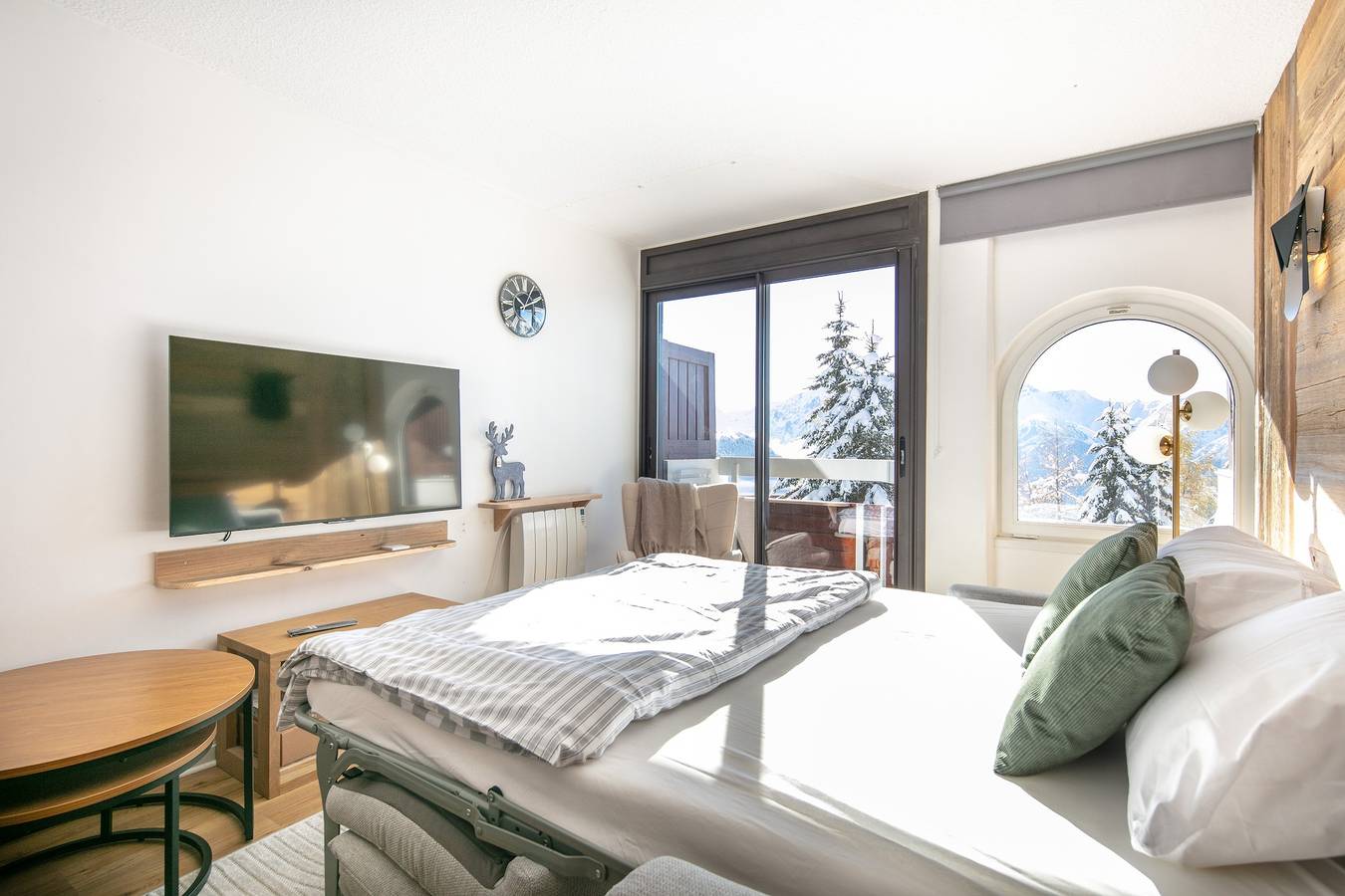 Ganze Wohnung, Le Roche Mantel - Appart 4p à Alpe d'Huez in Huez, Nationalpark Écrins