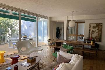 Gîte pour 12 personnes, avec jardin et balcon dans Port de la Vigne