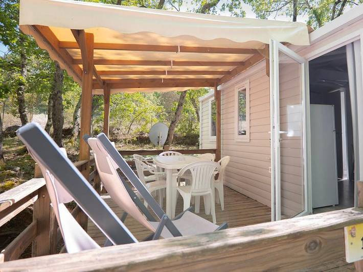 Camping Le Parc - Mobilheim 6 personen - Bahia 35m² in Saint-Paul-en-Forêt, Draguignan Region
