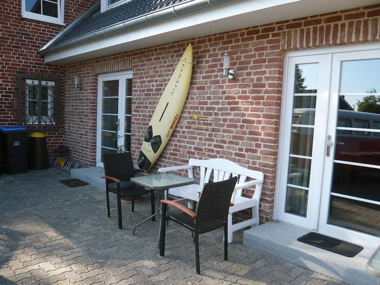 Ganze Wohnung, Modernes Ferienhaus Aloha 2 mit Terrasse und Privatem Parkplatz auf Fehmarn in Ostfehmarn, Fehmarn