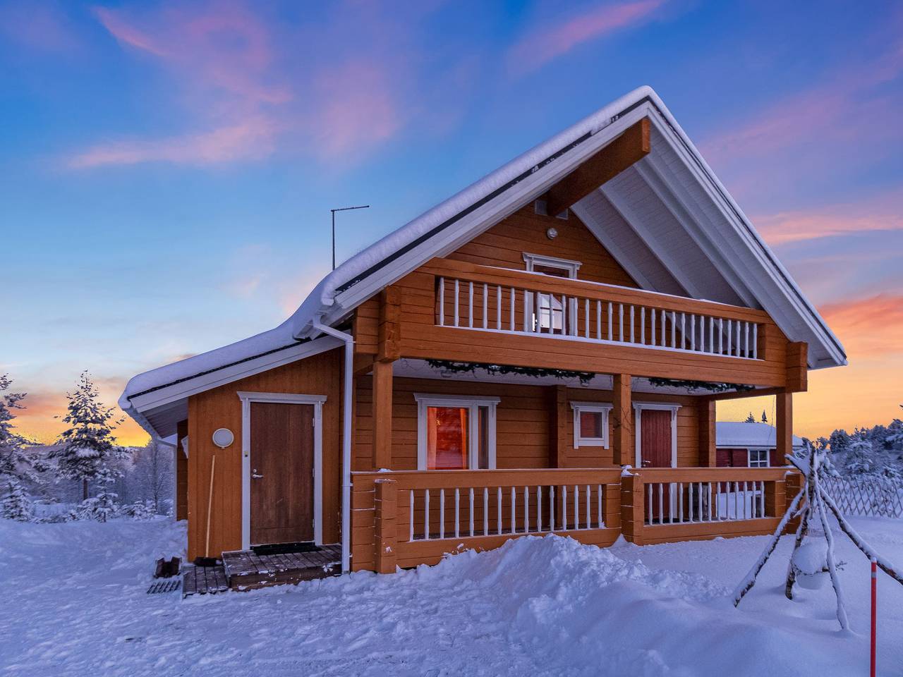Villa kunteus in Lappland