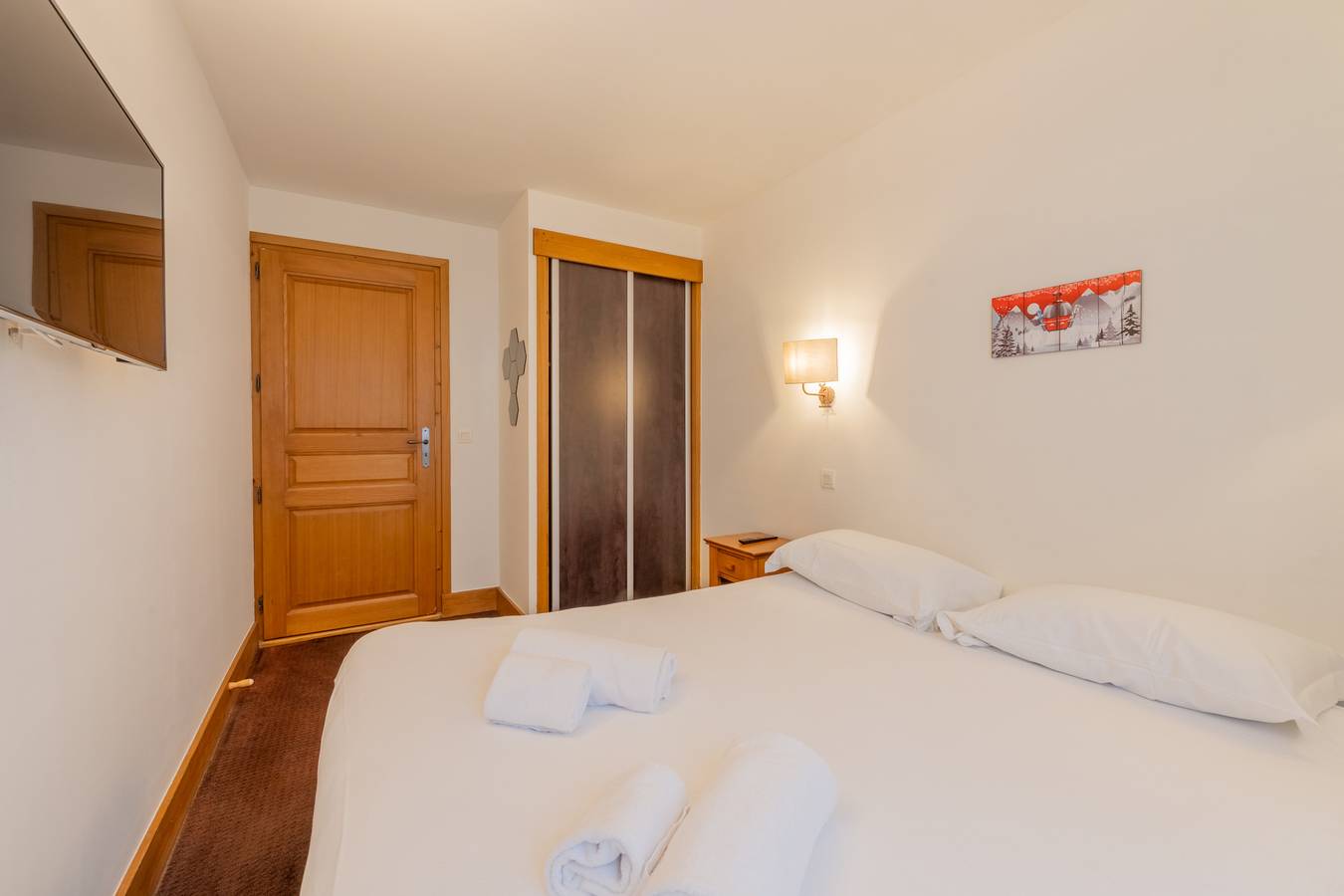 Apartamento entero, Apartamento con vistas a la montaña, aparcamiento y piscina, Vallorcine in Vallorcine, Region Bonneville