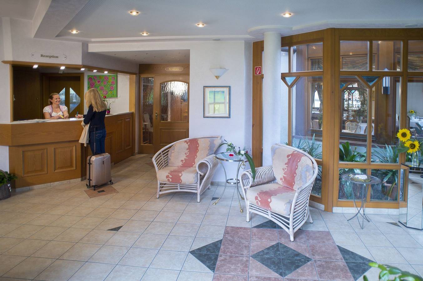 Hotel garni Schmieders Ochsen - Einzelzimmer einfach im Haupthaus in Seelbach, Mittlerer Schwarzwald