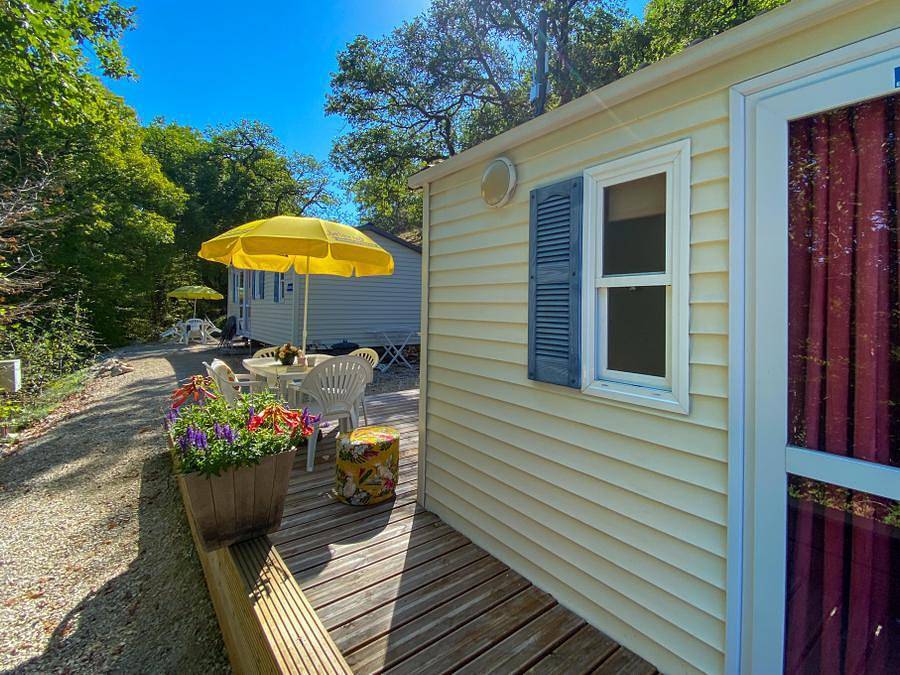 Camping La Draille - Mobilhome 6 personnes - Salignac in Salignac-Eyvigues, Dordogne