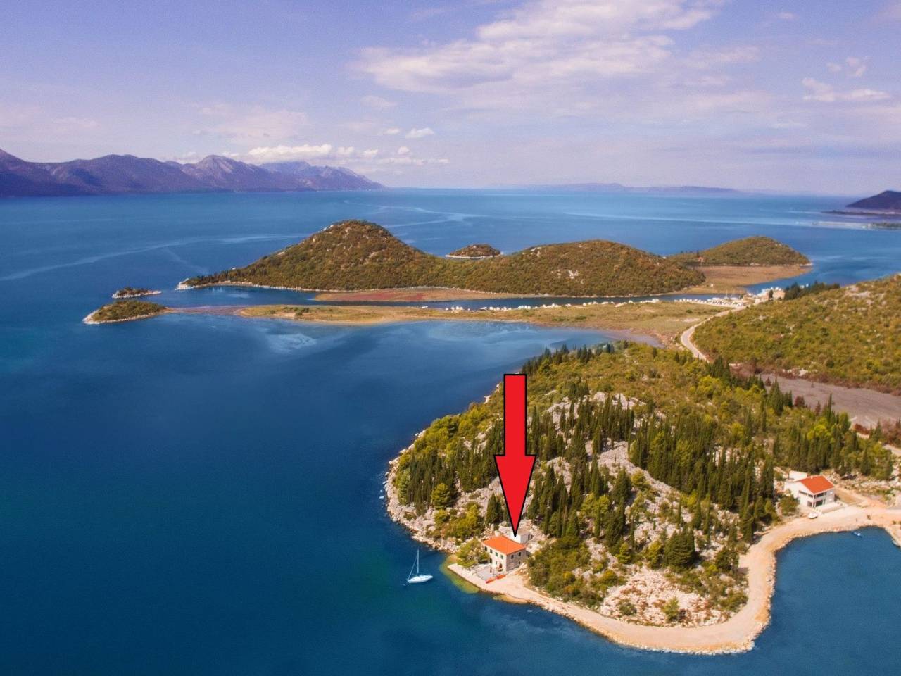 Sonnenaufgang an der Adria - Strandhaus in Blace, Dubrovnik-Neretva