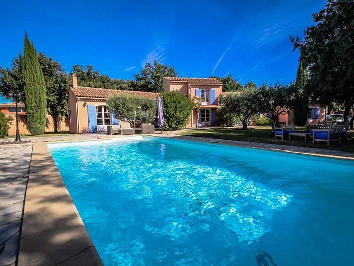 Maison de vacances pour 8 personnes, avec piscine et jardin à Mazan