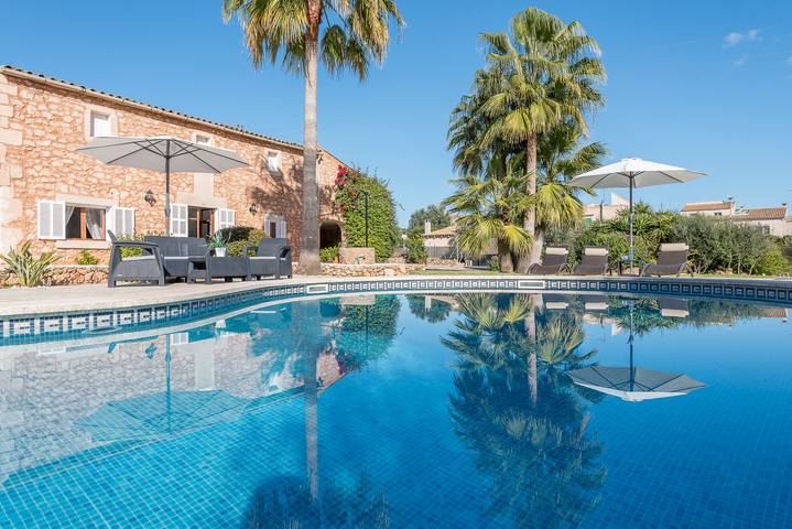 Finca für 6 Personen, mit Terrasse und Garten in Cala d'Or - 2