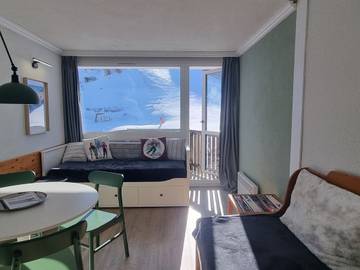 Gîte pour 4 personnes, avec balcon dans Aime 2000