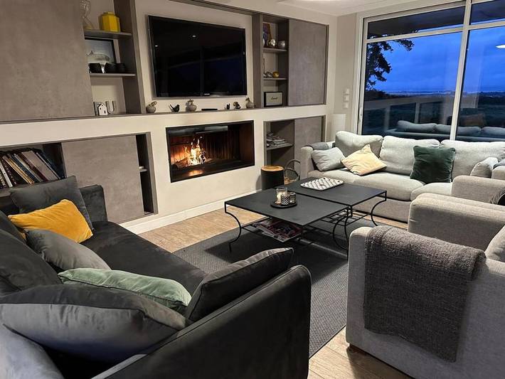 Villa pour 10 personnes, avec vue et jardin, adapté aux familles