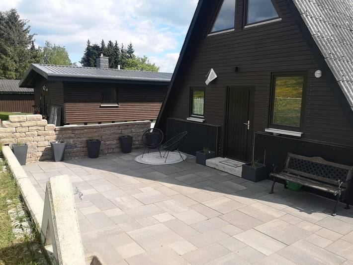 Ferienhaus für 4 Personen, mit Balkon und Terrasse sowie Garten und Ausblick in Rhön-Hessen - 3