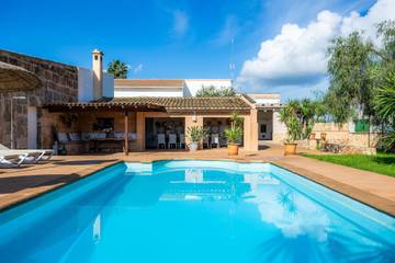 Finca in Campos, Mallorca Süden für 9 