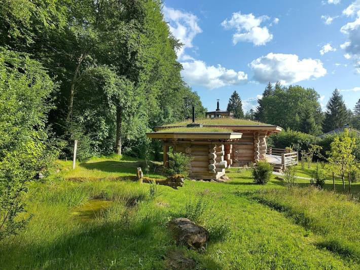 Ferienhaus für 4 Personen, mit Balkon/Terrasse und Balkon sowie Terrasse und Sauna in Lindberg - 2