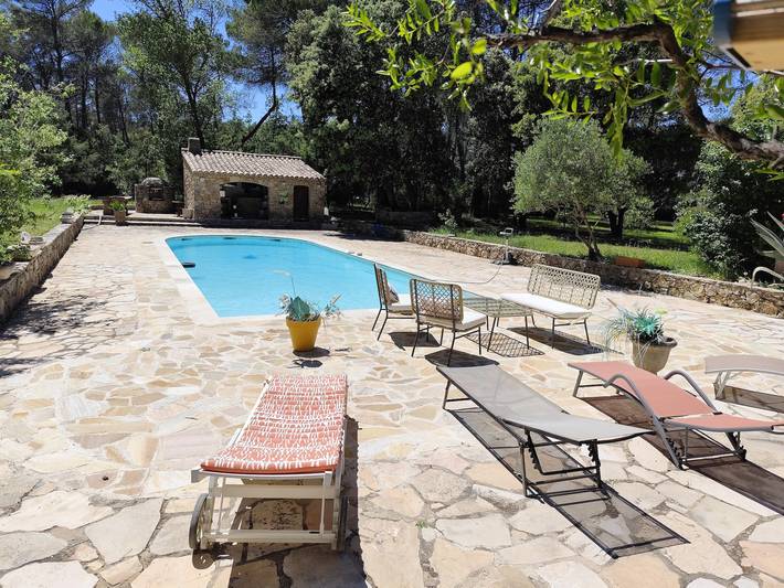 Villa 'Colle D'Auban' with Private Pool, Wi-Fi and Air Conditioning in Cotignac, Brignoles region