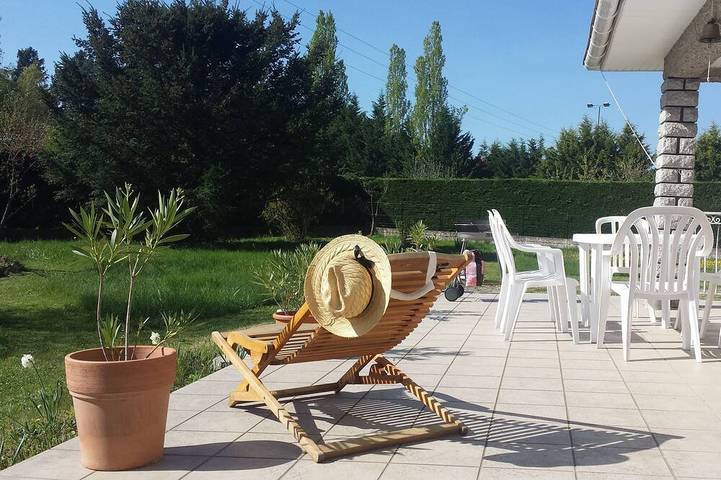 Maison de vacances pour 6 personnes, avec Balcon et Jardin
