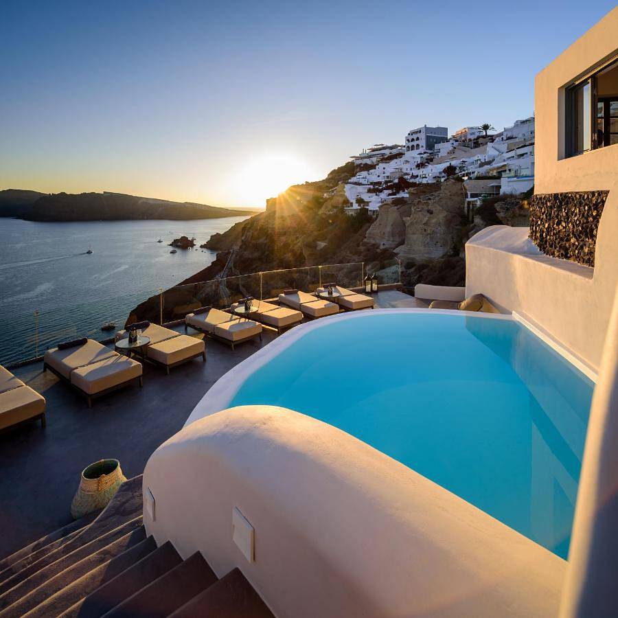 Appartement entier, Nostos Apartments in Oia, Santorin