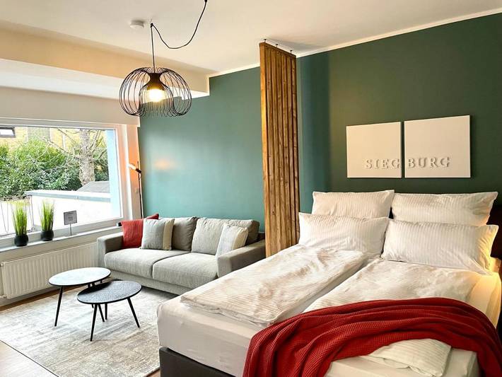 Ferienwohnung für 4 Personen, mit Terrasse in Siegburg