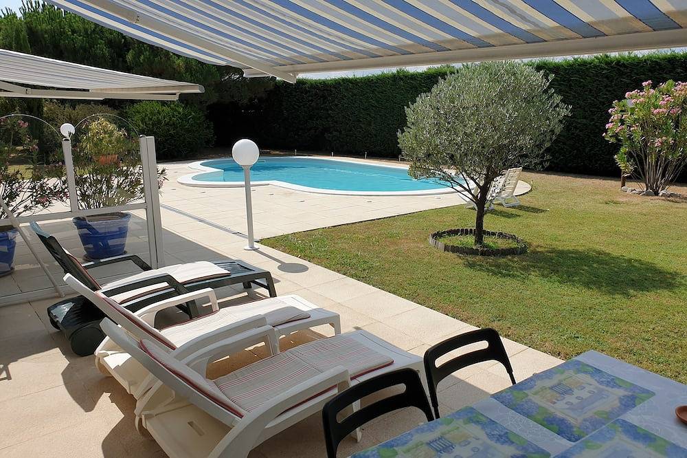 Furnished studio, garden, swimming pool in Soulac-sur-Mer, Lesparre-Médoc und Umgebung