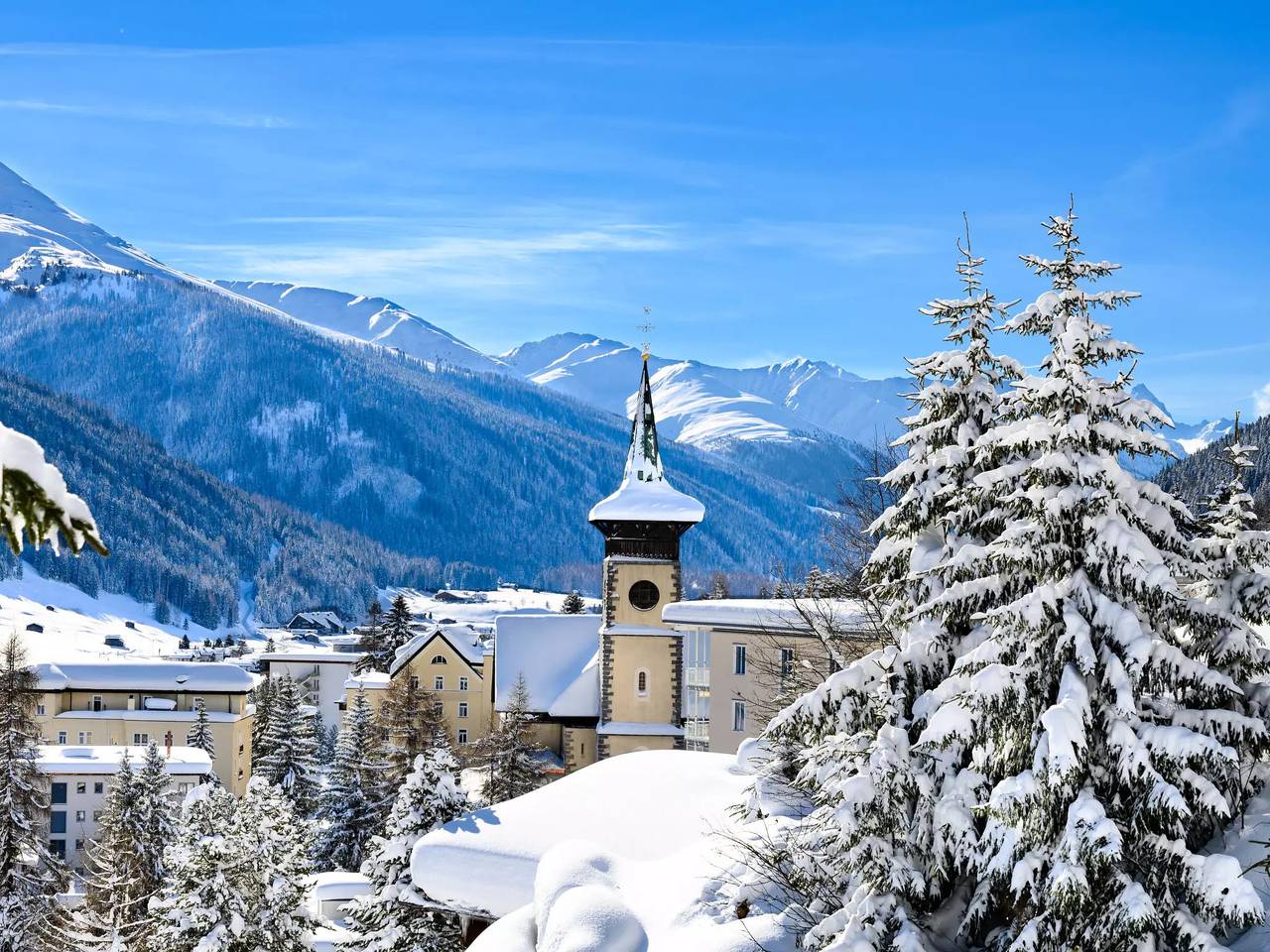 Ganze Wohnung, 2 Pièces 3 Personnes in Davos Platz 1, Davos