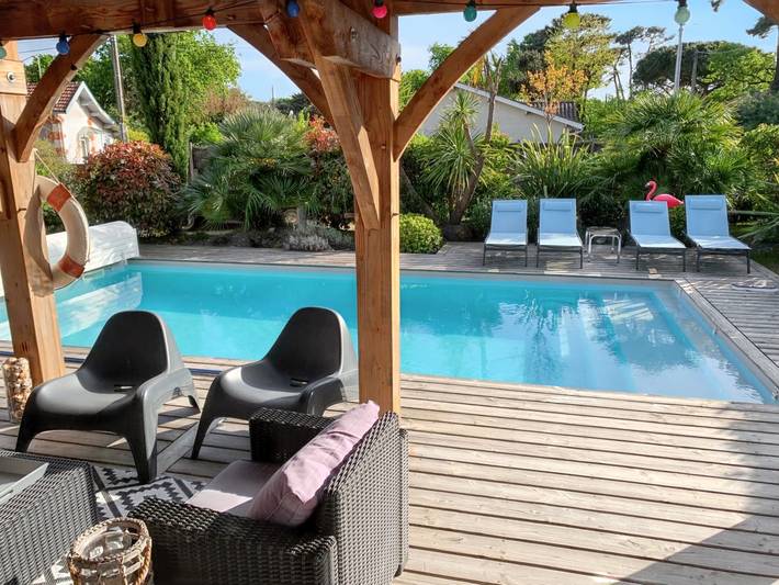 Ferienhaus für 6 Personen, mit Pool und Terrasse in Soulac-sur-Mer - 2