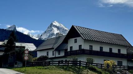Ferienwohnung für 2 Personen, mit Balkon, kinderfreundlich im Berchtesgadener Land