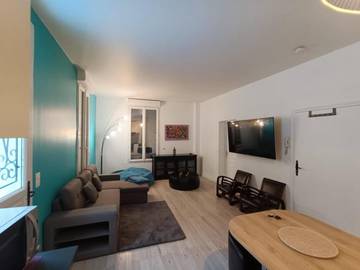 Gîte pour 4 personnes, avec balcon, animaux acceptés dans Stade Yves du Manoir
