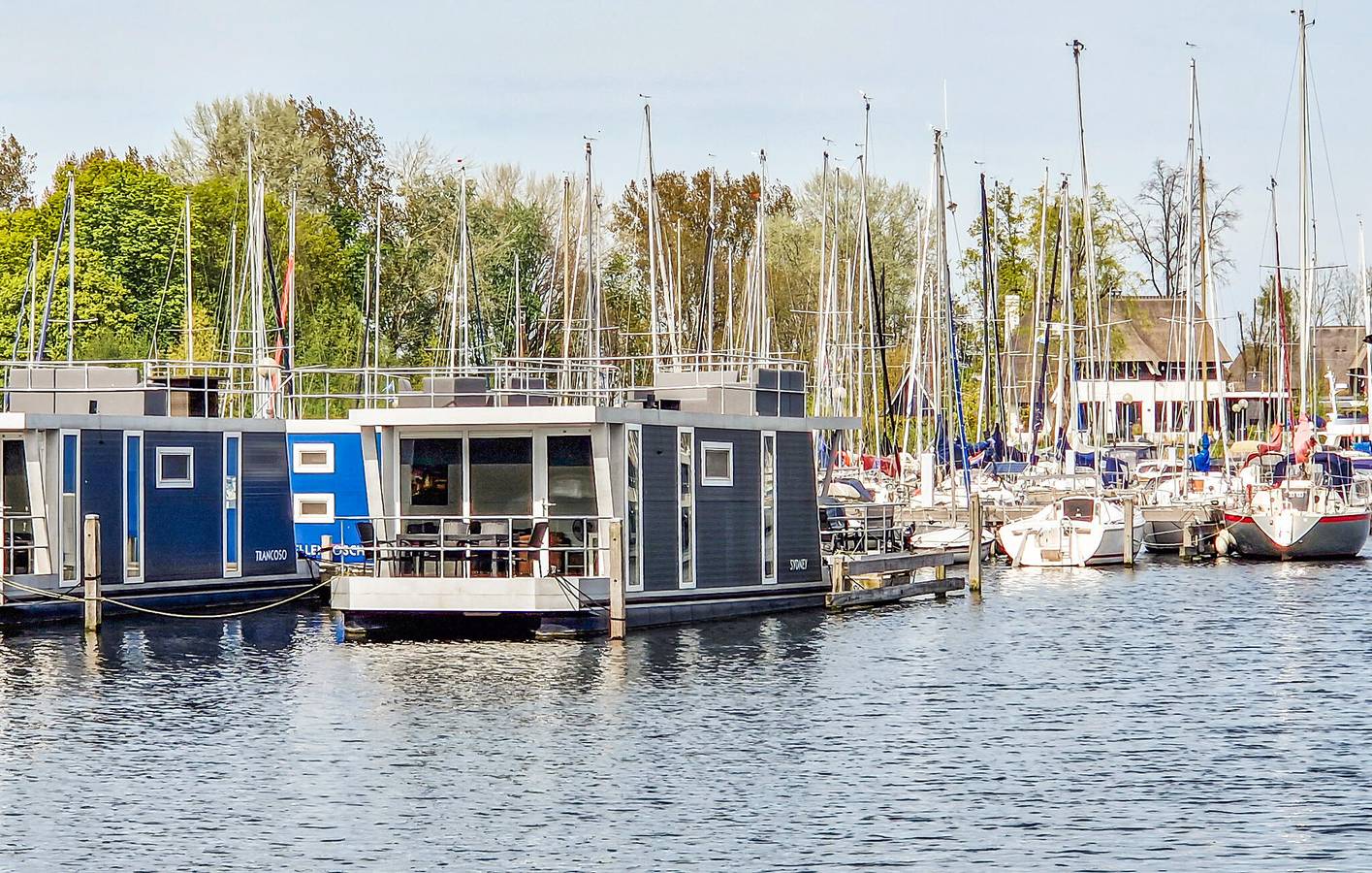 Hausboot für 6 Personen mit Seeblick in Naarden, Nordholland
